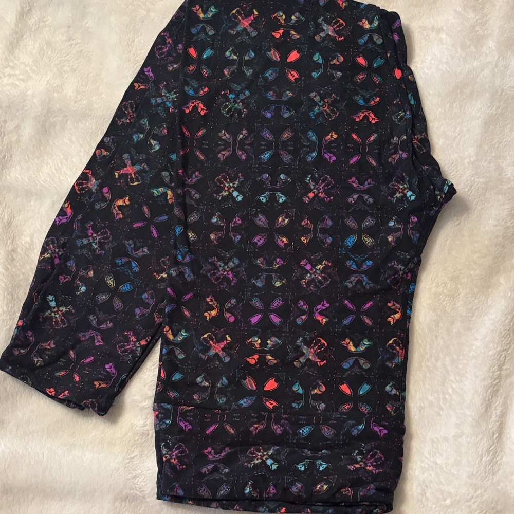 LuLaRoe Multicolor Patterned Leggings